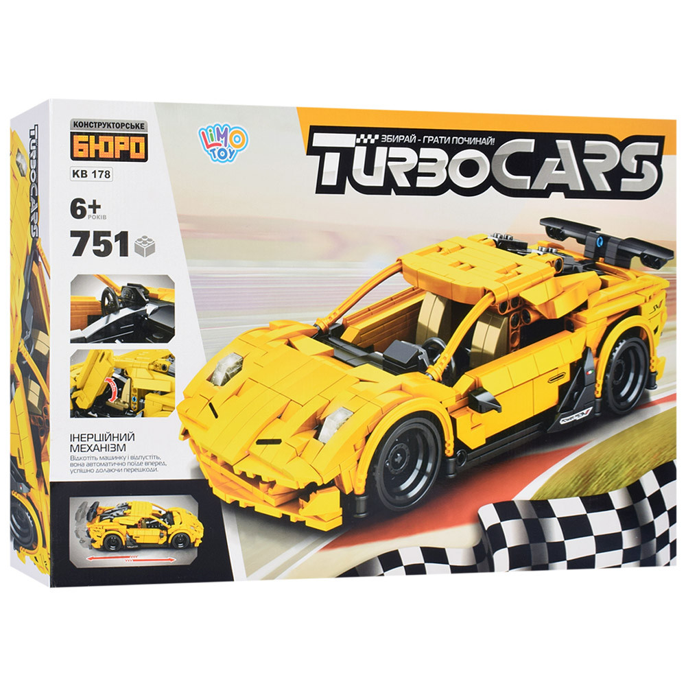 

Конструктор Limo Toy KB 178 машина, 751 деталей, 52-34-7см