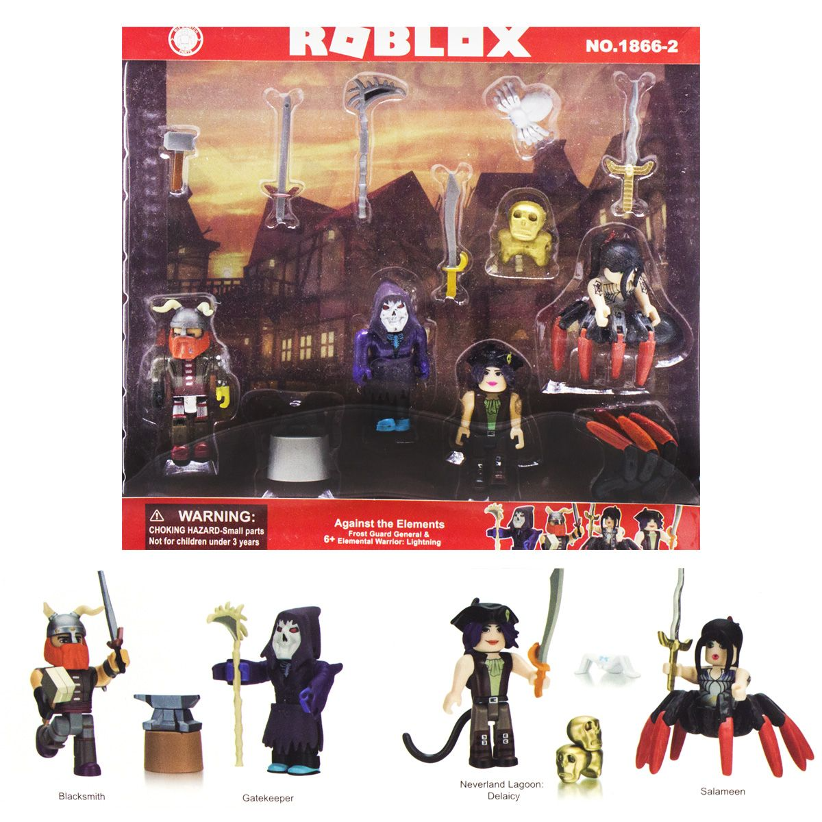 

Набор фигурки Роблокс 4 в1 игрушки Roblox с аксессуарами