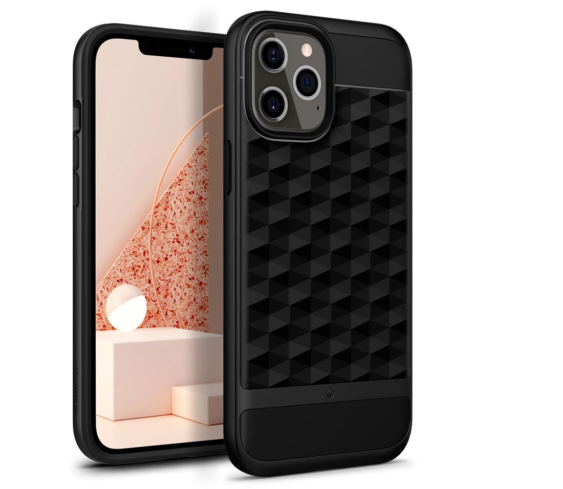 

Чехол Caseology Parallax для iPhone 12 Pro Max Matte Black