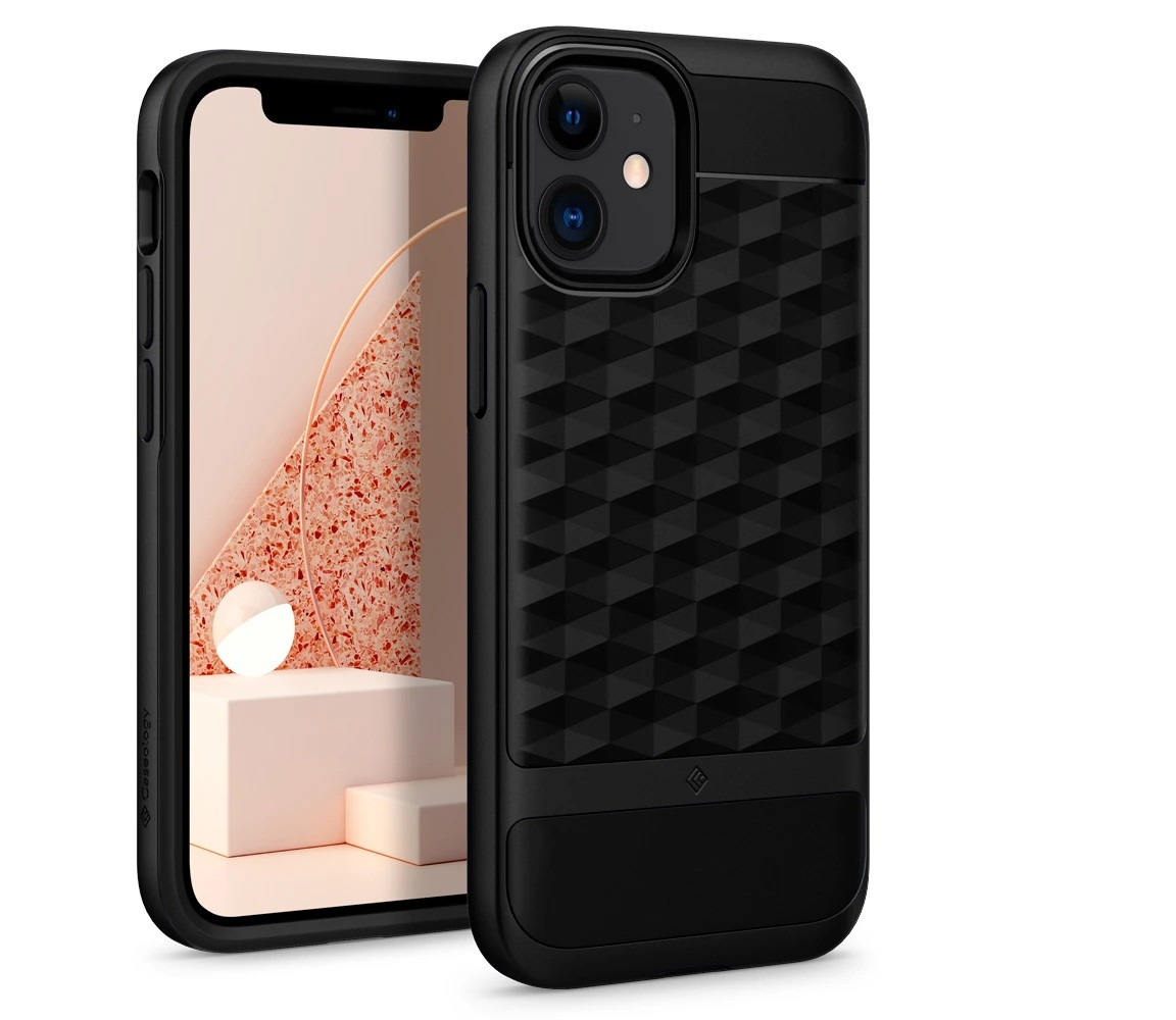 

Чехол Caseology Parallax для iPhone 12 / 12 Pro Matte Black