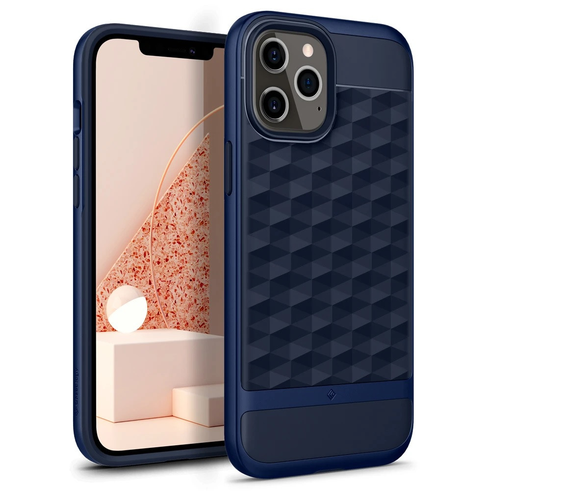 

Чехол Caseology Parallax для iPhone 12 Pro Max Midnight Blue