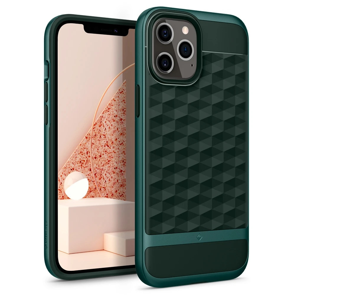 

Чехол Caseology Parallax для iPhone 12 Pro Max Midnight Green