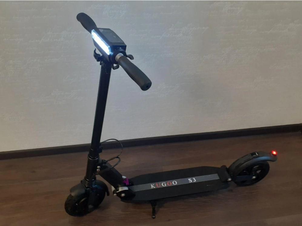 

Электросамокат Kugoo S3 Pro Black Черного цвета