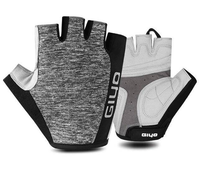 

Вело перчатки Giyo S-08, черно-серые, XL