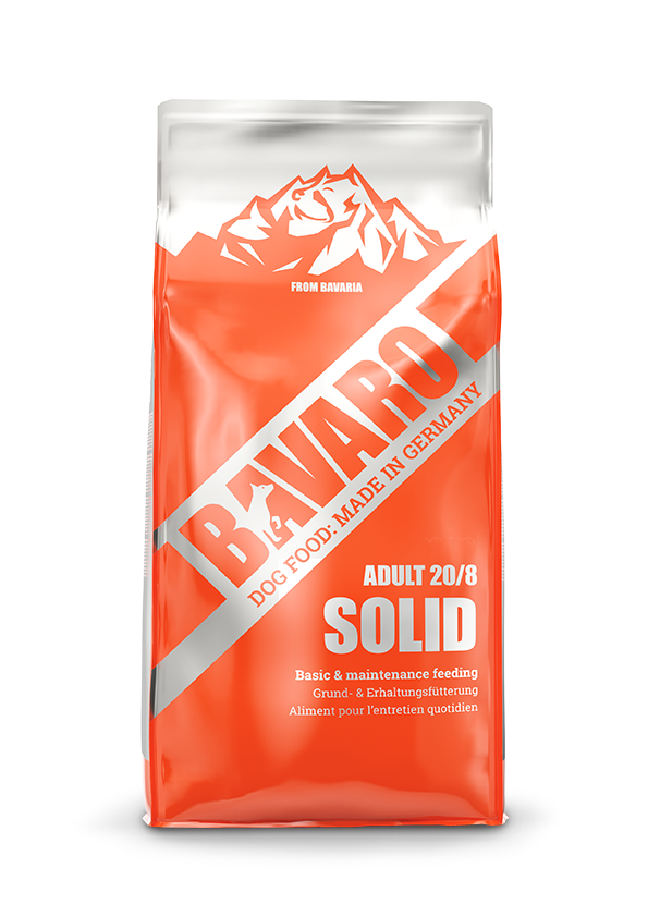 

Сухой корм Bavaro Solid 20/8 для взрослых собак 18 кг