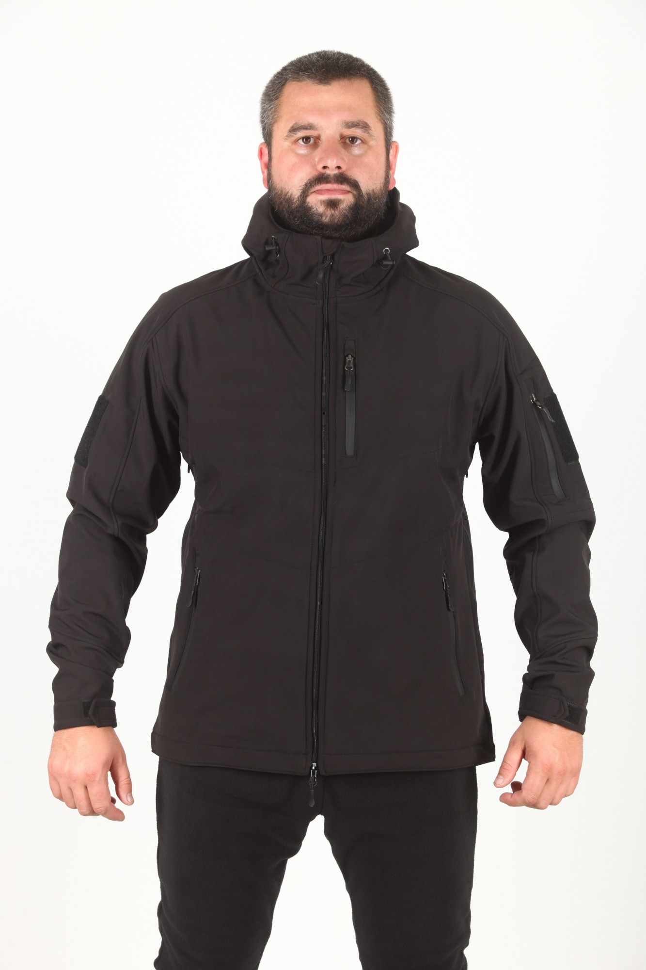 

Куртка Softshell влагозащитная Melgo черная 52р