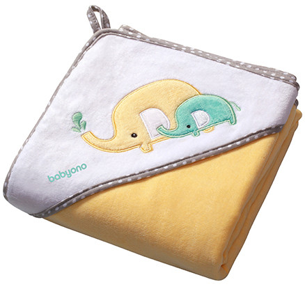 

Полотенце BabyOno 100×100 см Оранжевые слоны