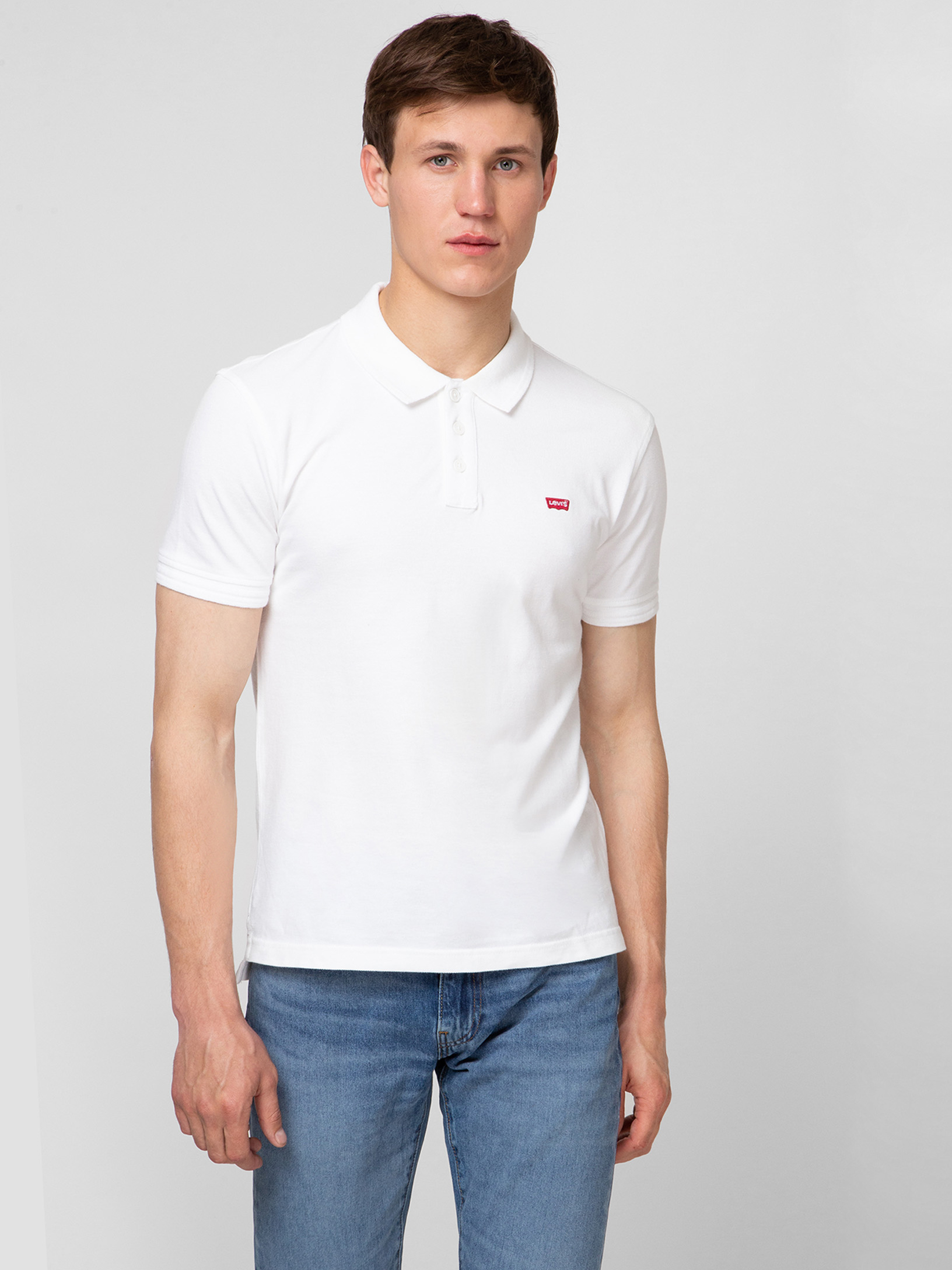 

Поло Levi's Levis Housemark Polo White + 22401-0001 XL