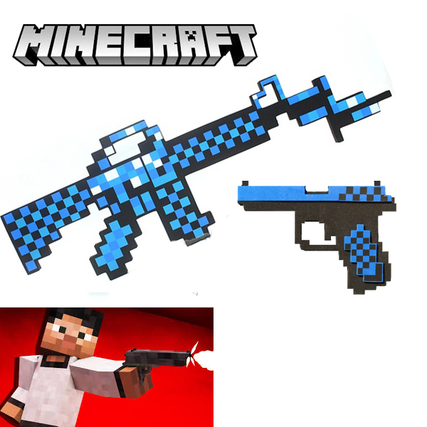 

Пиксельный алмазный набор убивателя Minecraft