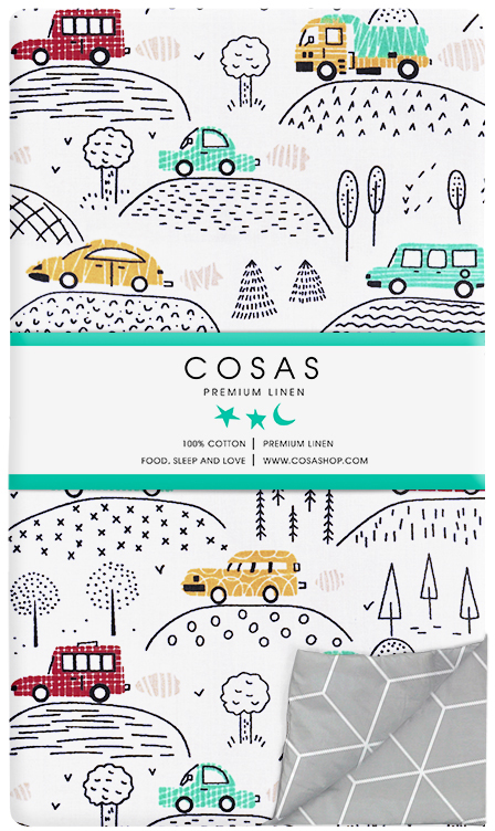 

Пододеяльник Cosas Cars Forest 110х140