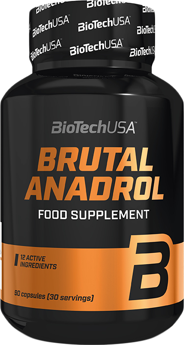 

Тестостероновый бустер Biotech Brutal Anadrol 90 капсул (5999076234547)