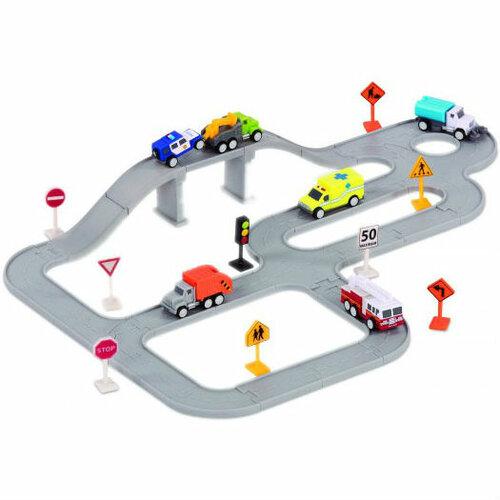 

Игровой набор DRIVEN POCKET SERIES Городская спецтехника (WH1078Z)
