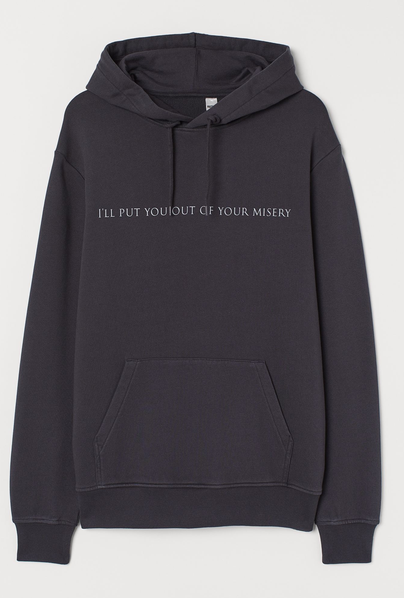 

Худи H&M 060846954 XS Темно-серый