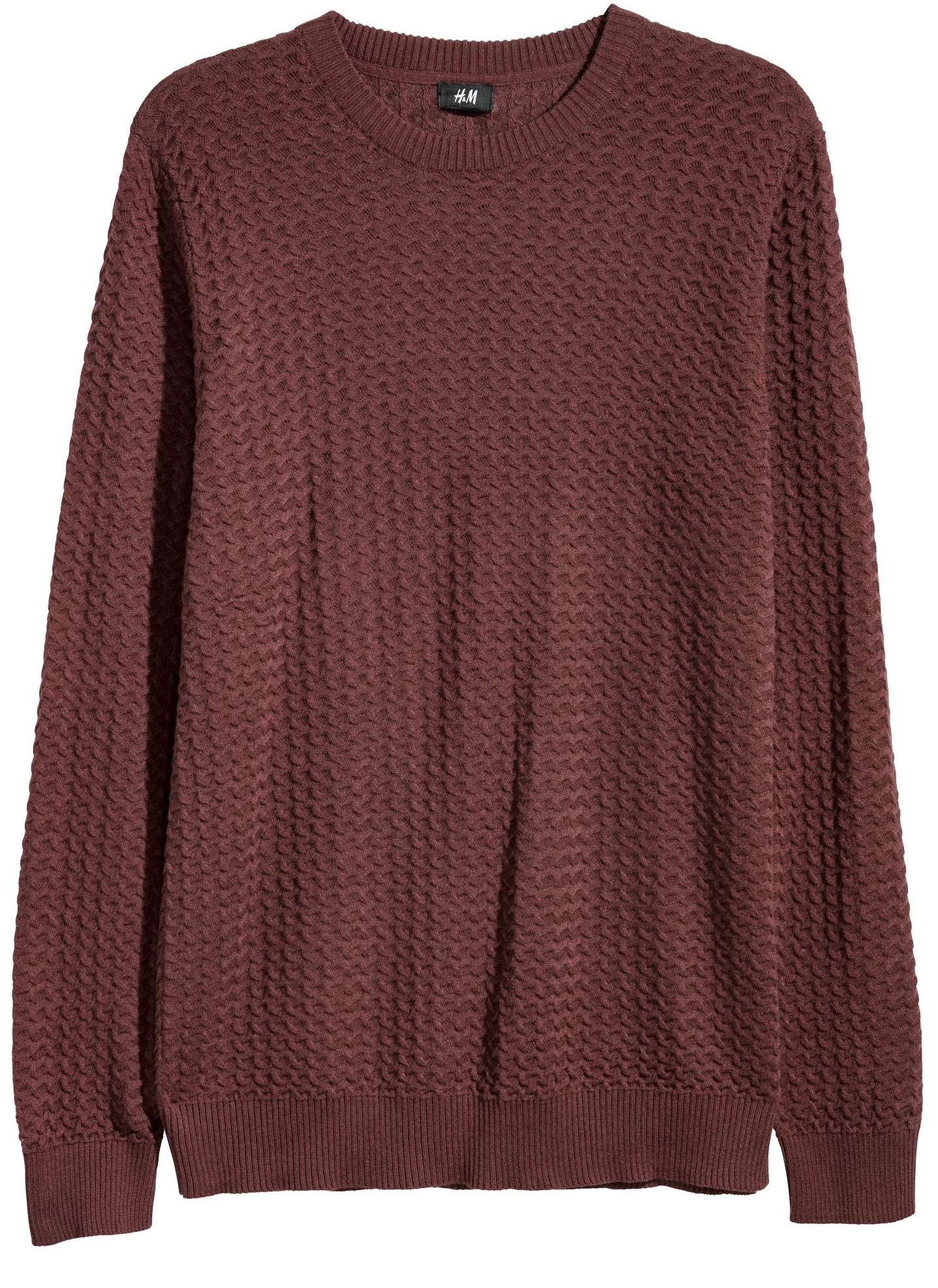 

Джемпер H&M 060532797 L Бордовый