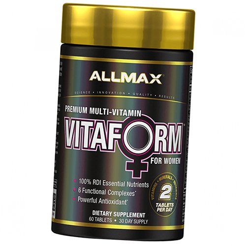 

Allmax Nutrition Vitaform for Women 60таб (36134007)