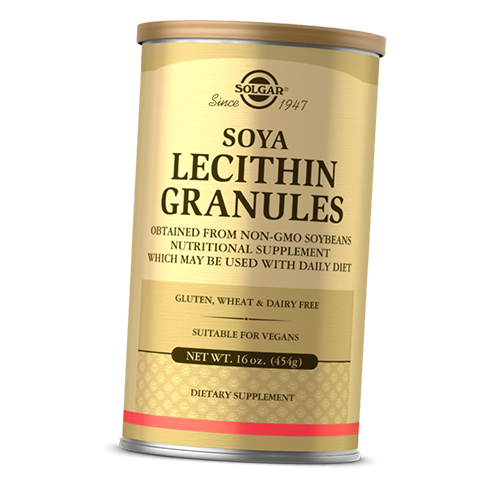 

Соевый Лецитин, Lecithin Granules, Solgar 454г (72313001)