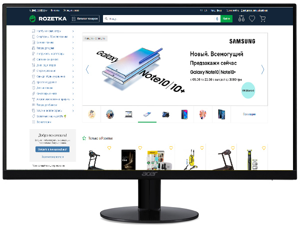 

Монитор 27" Acer SA270Abi (UM.HS0EE.A01)