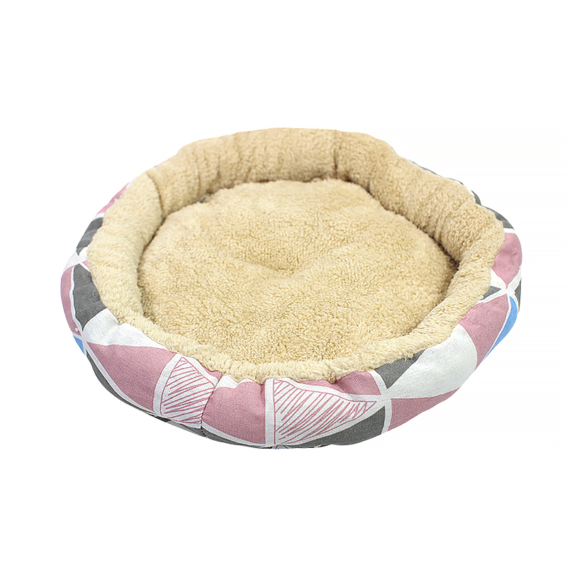 

Лежак для котов собак круглый Taotaopets 511101 Pink 45*10 см