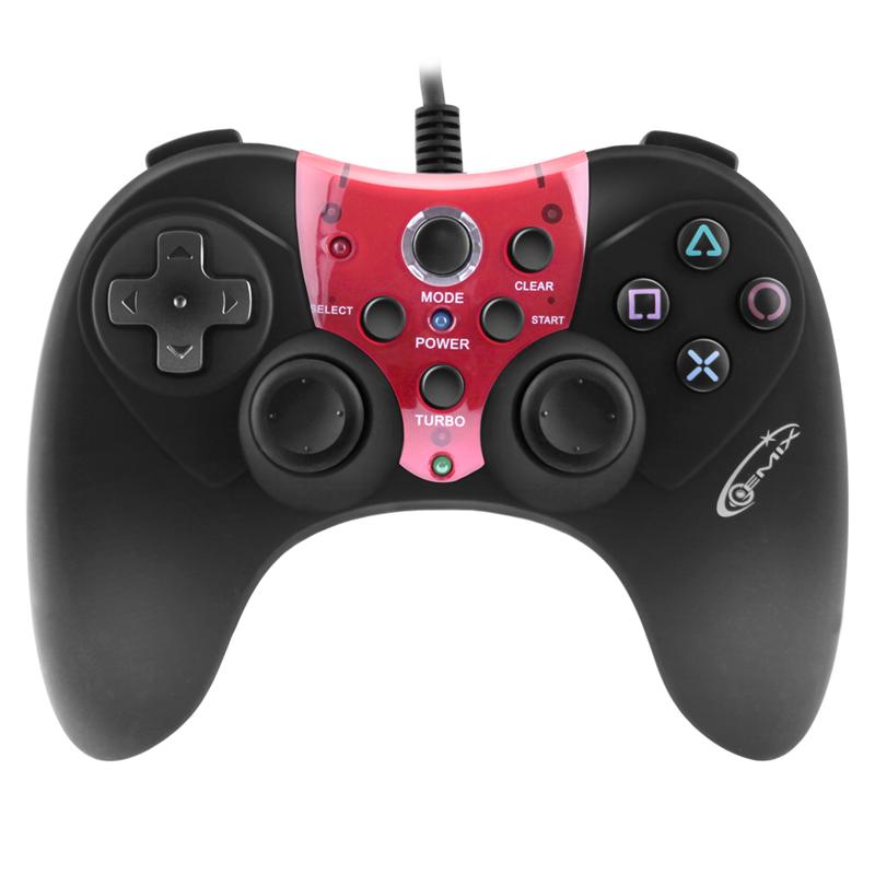 

Геймпад Gemix GP-60 Black/Red GP60BR PC/USB