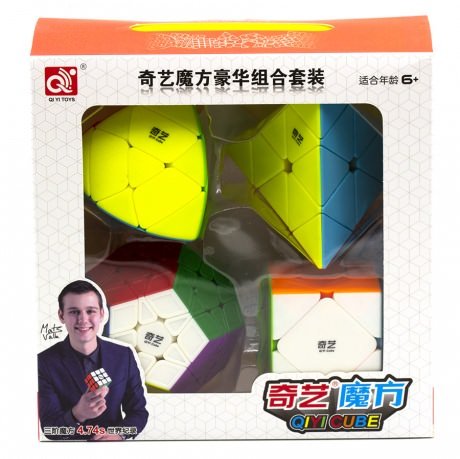 

Набор головоломок 4 в 1 QiYi MoFangGe Колор (0932D)