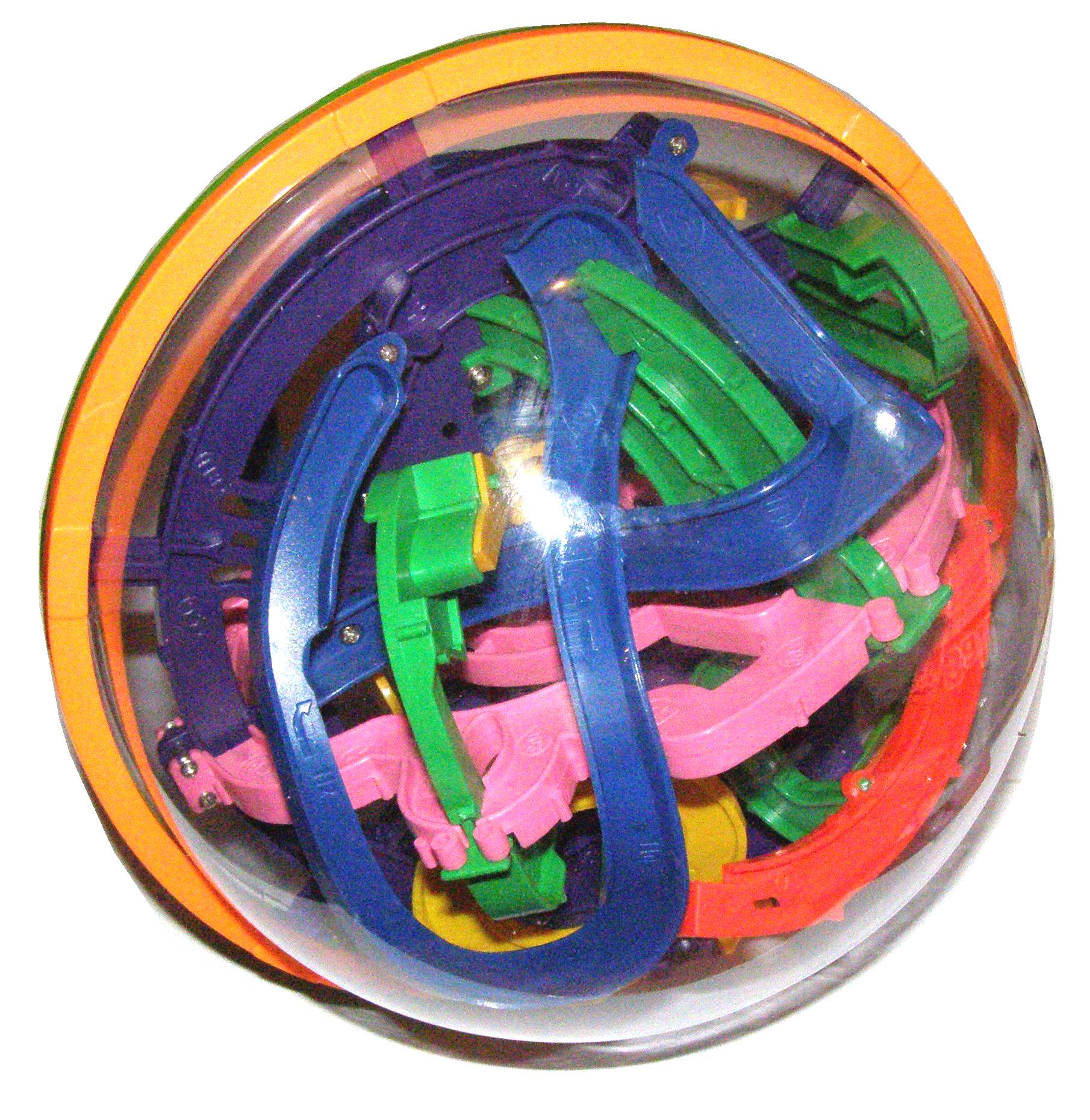 

Головоломка Icoy Toys Шар-лабиринт 20 см 138 барьеров (925А)