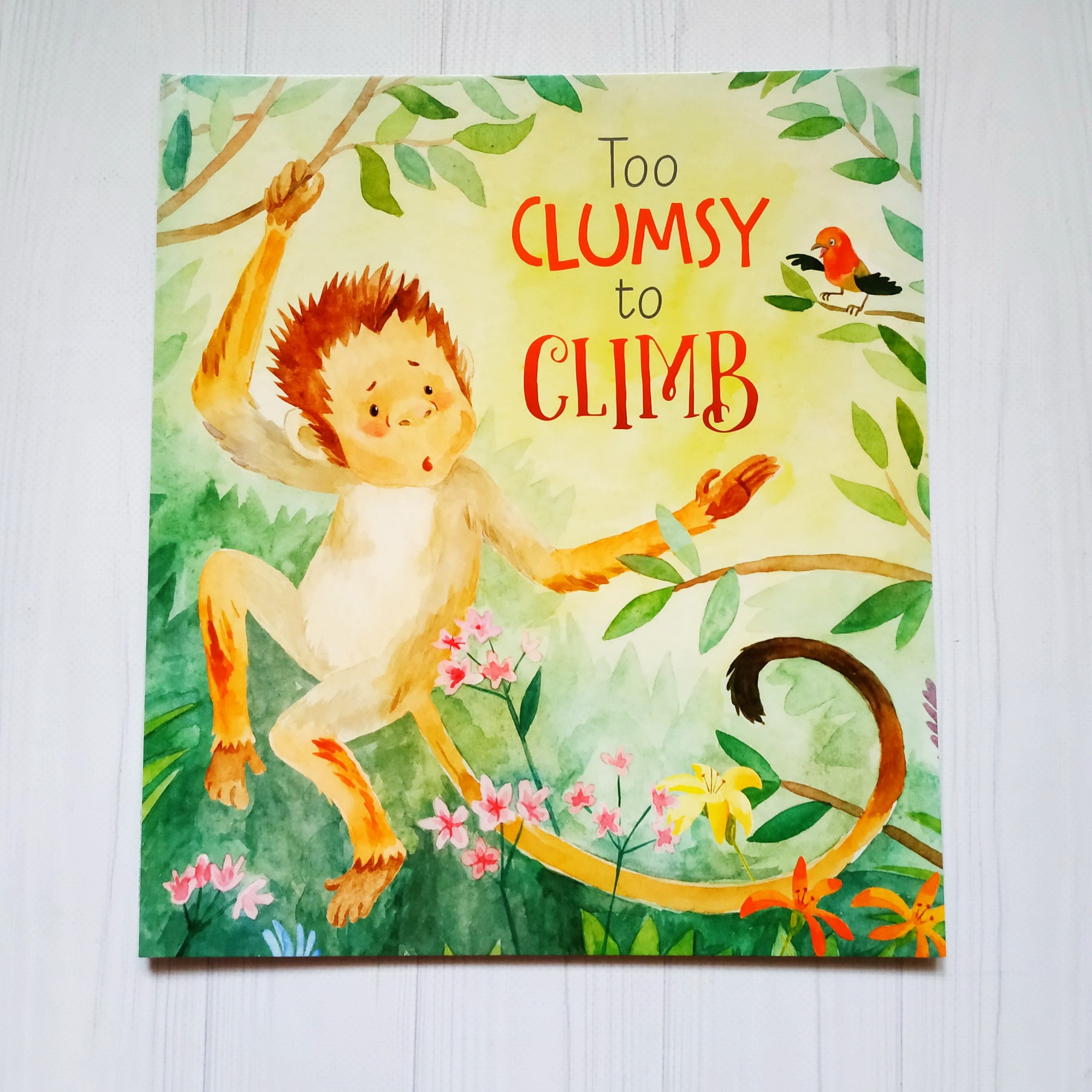 

Книга на английском Too Clumsy to Climb