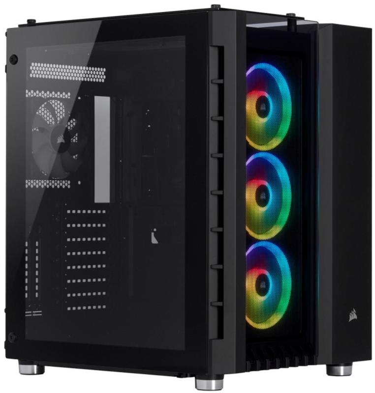 

Корпус Corsair Crystal 680X RGB Black (CC-9011168-WW) без БП