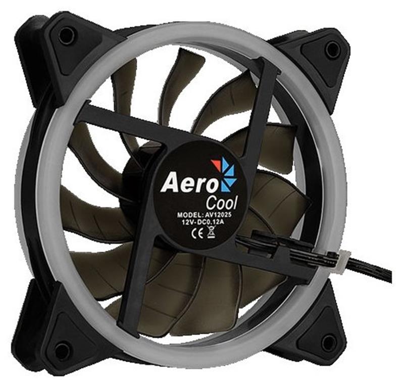 

Вентилятор Aerocool Rev RGB LED 120мм, 3-pin, 4-pin