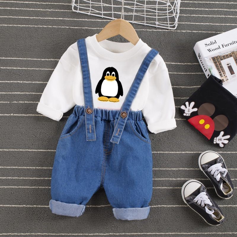 

Комплект-двойка Pingvik 8638 размер 80 рост 74-80 см цвет- белый