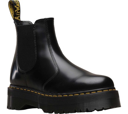 

Женские ботинки Dr. Martens 2976 Quad Chelsea Boot Black Polished Smooth Leather 43