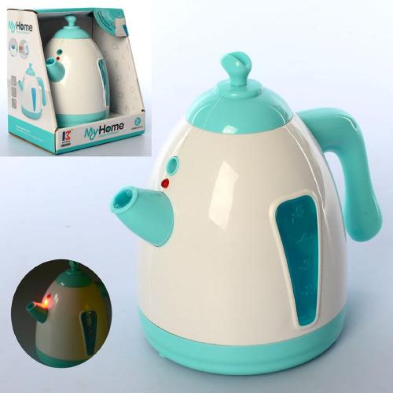 

Игрушка детский Чайник KAI-Ming 3254 звук, свет, пар 16 см (3254-TB)