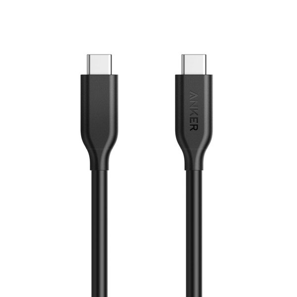 

Кабель Anker Powerline USB-C to USB-C 3.1 with PD 0.9м V3 Black