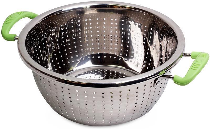

Дуршлаг Kamille Wiltze d26см с силиконовыми ручками (psg_KM-4359)