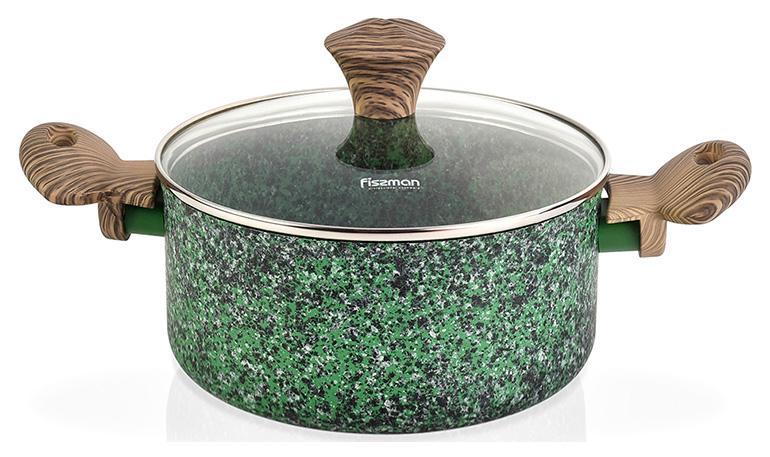 

Кастрюля Fissman Malachite 2.7л с антипригарным покрытием EcoStone (psg_FN-4318)