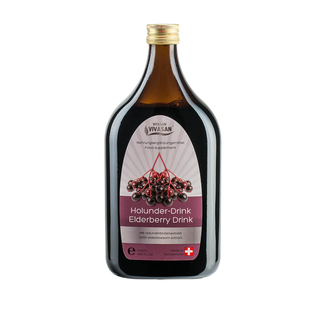 

Напиток Черная Бузина Vivasan Holunder-Drink Elderberry 500 мл