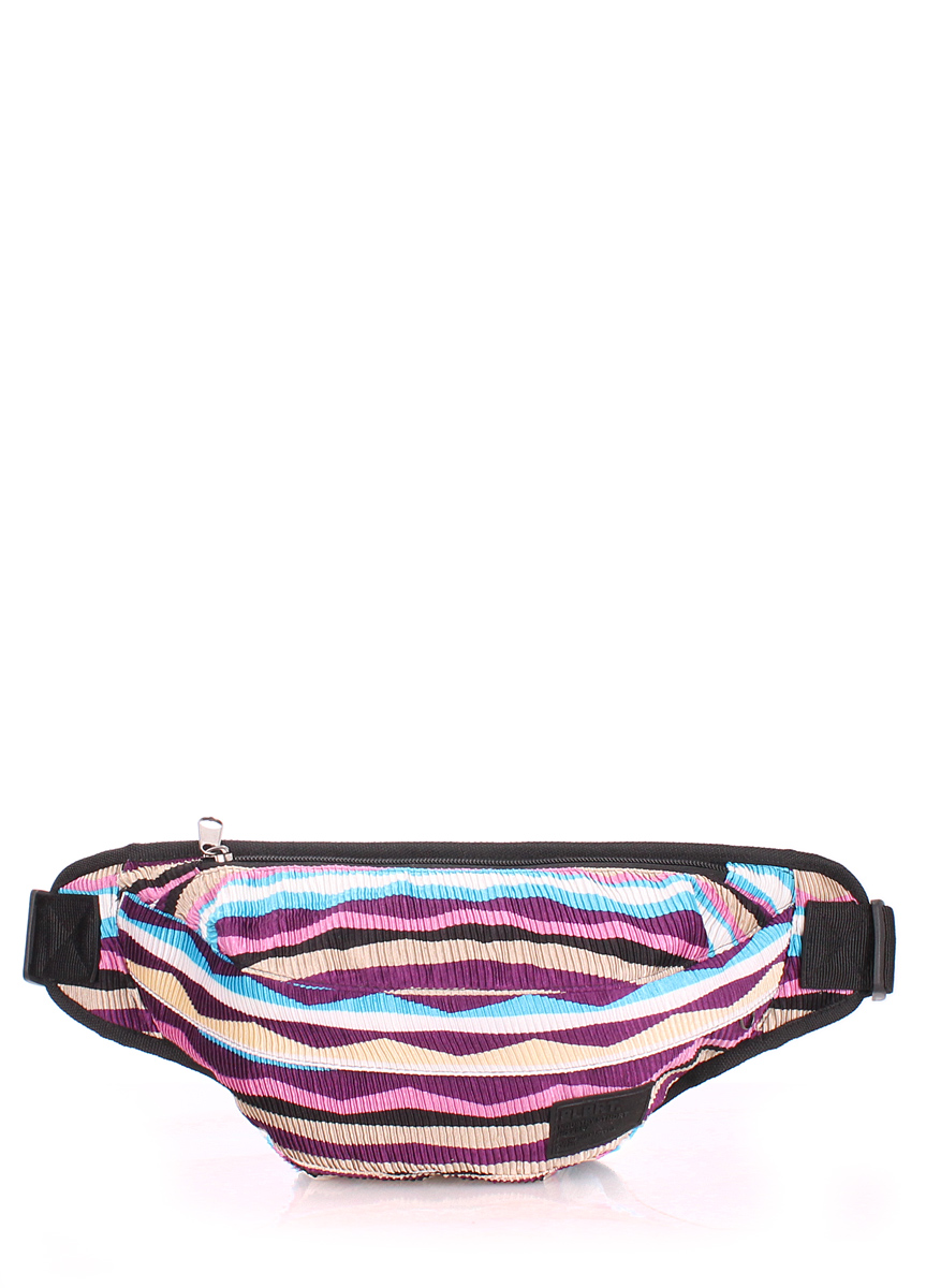 

Сумка на пояс POOLPARTY Bumbag синяя молодежная