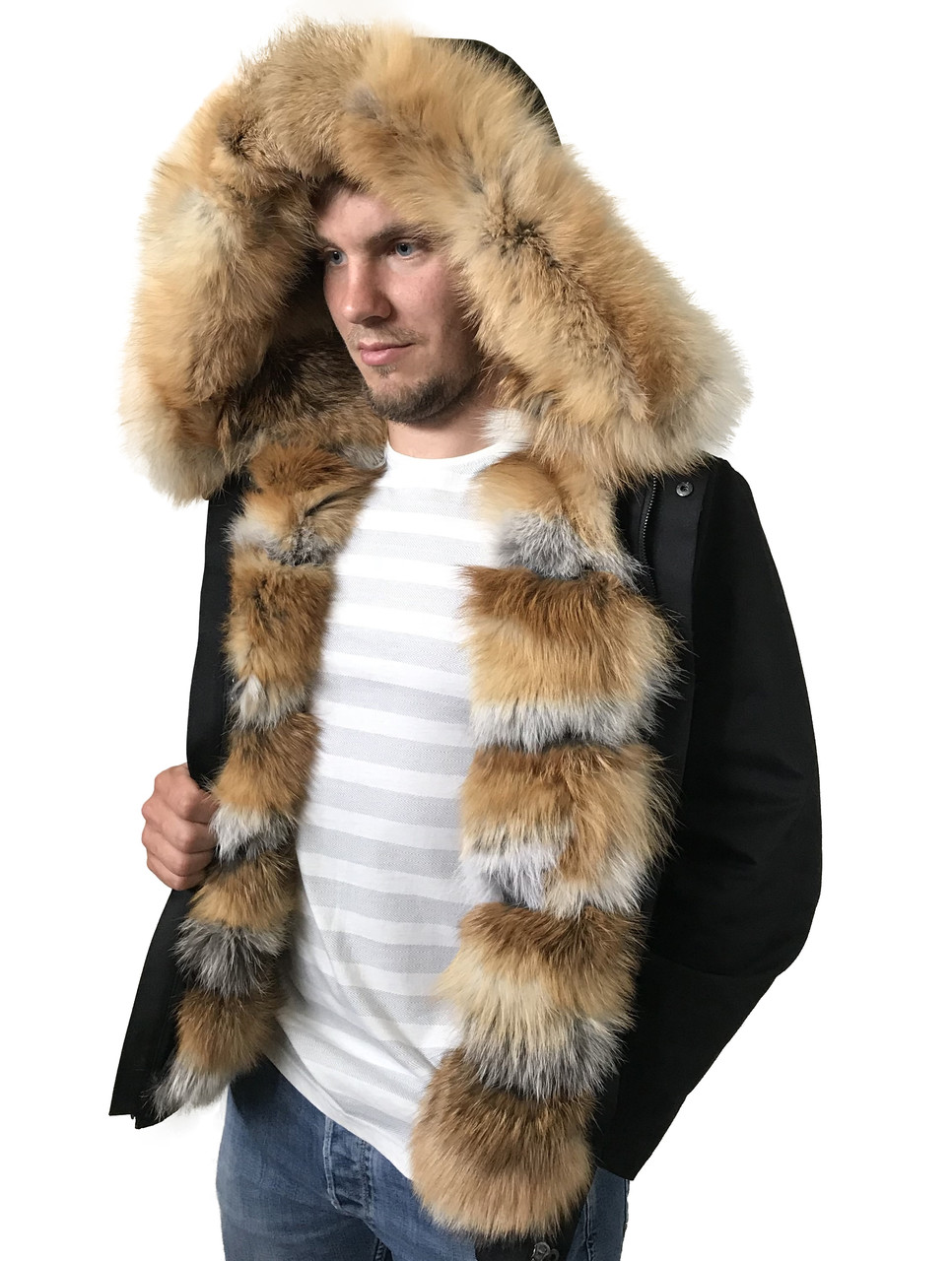 

Мужская парка 3 в 1 RizhikOva Black 48 RO-1445