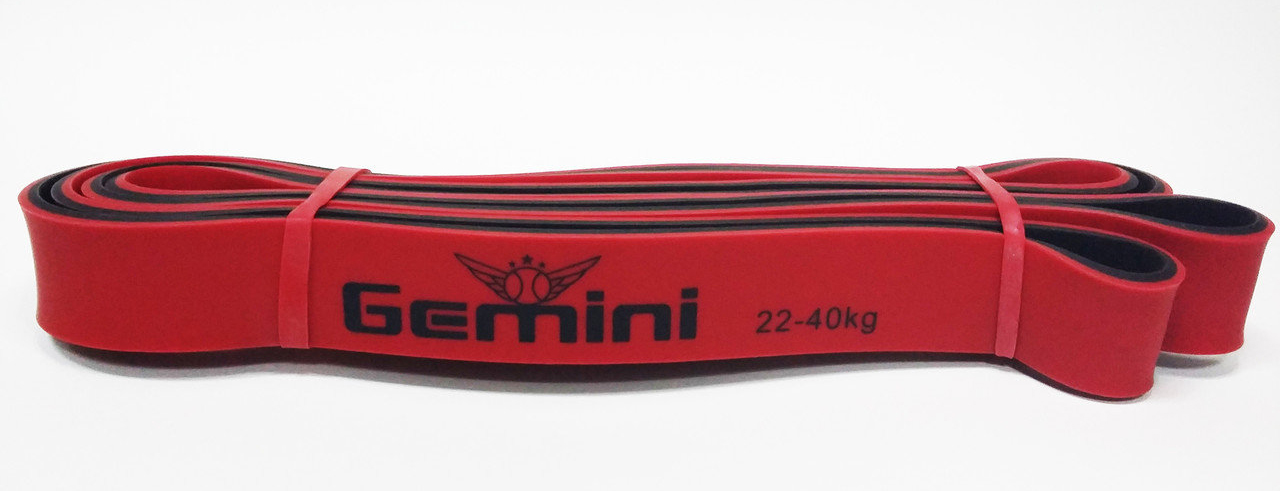 

Резинка для подтягиваний Gemini на 22-40 кг Красная power bands