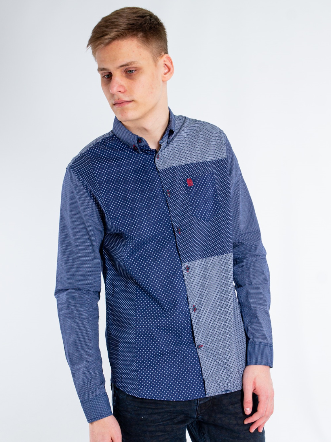 

Рубашка Desigual 47c1238 M Синий
