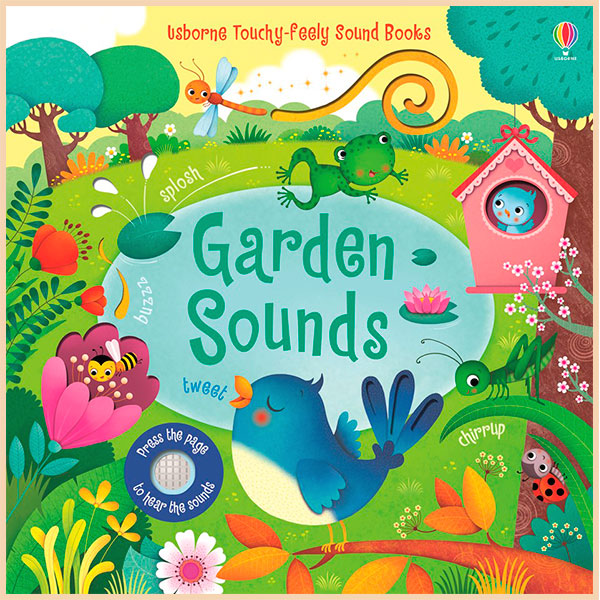 

Интерактивная книга для малышей "Звуки сада" Garden sounds
