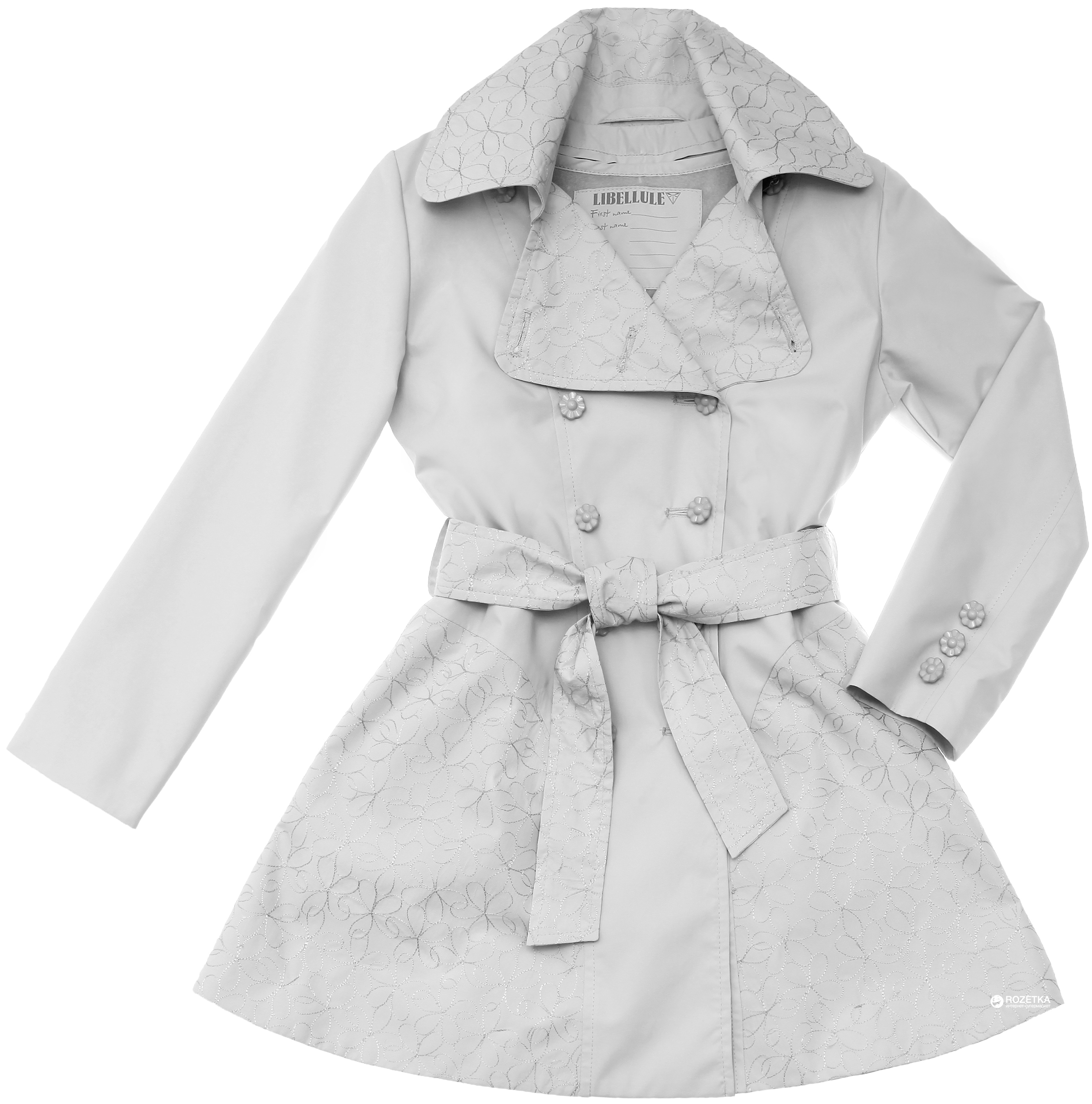 

Плащ с флисовой подстёжкой Baby Line V94-15 116 см Светло-серый ($AD956359)