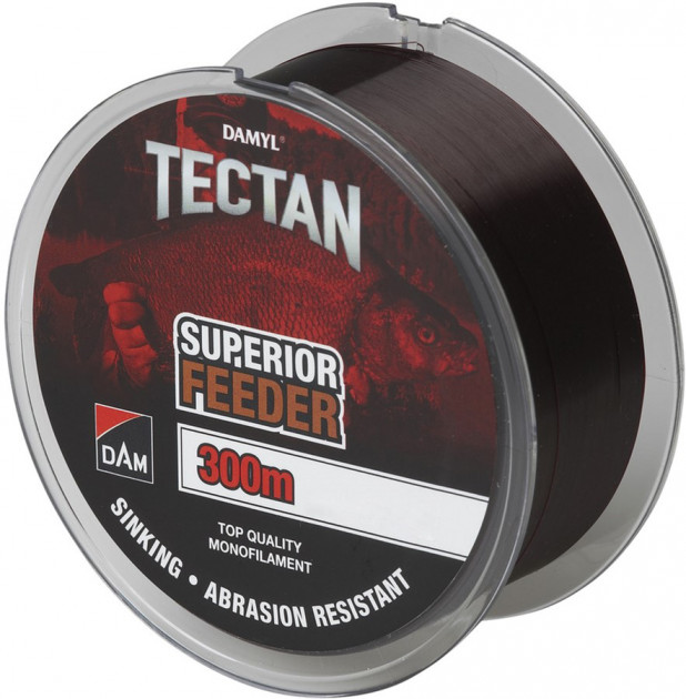 

Леска DAM Damyl Tectan Superior Feeder 300m 0.25mm 5.2kg коричневый (66222)