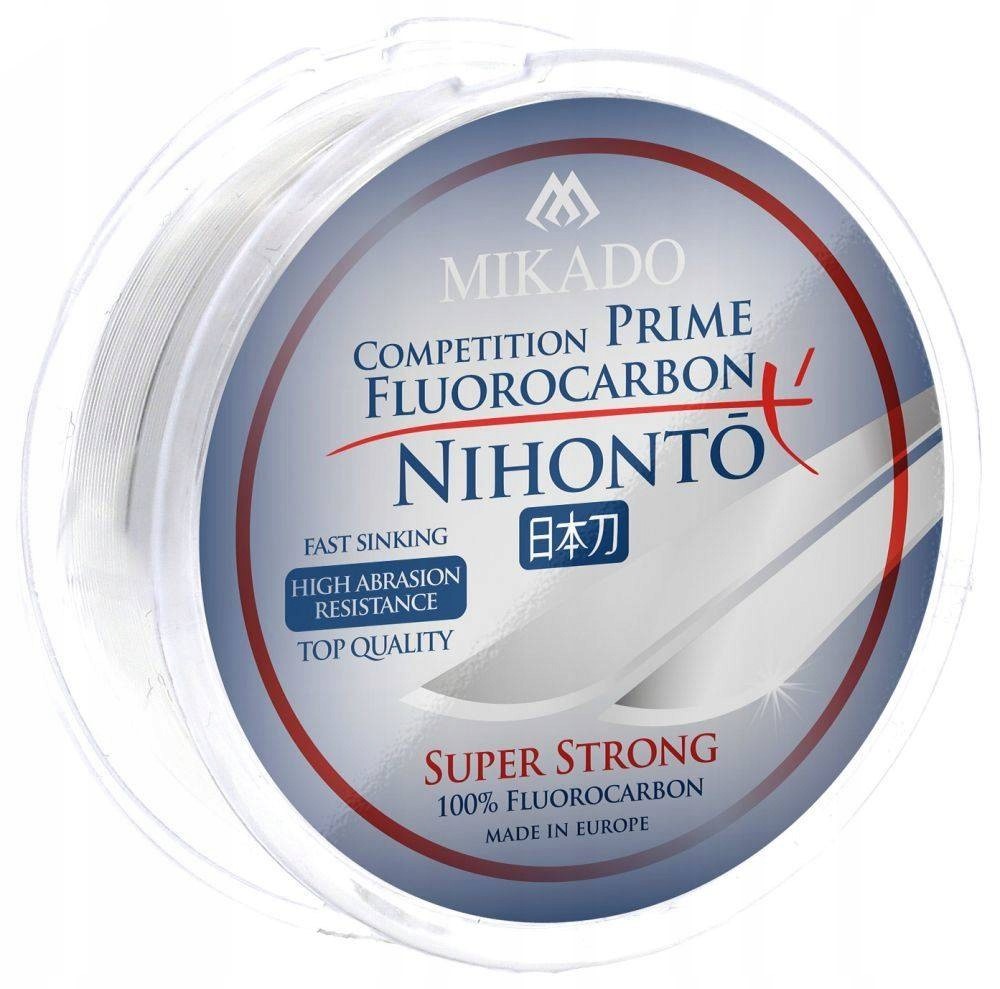 

Mikado Nihonto Fluorocarbon Prime 10m 0.60mm 19.30kg прозрачный (ZFLP-060)