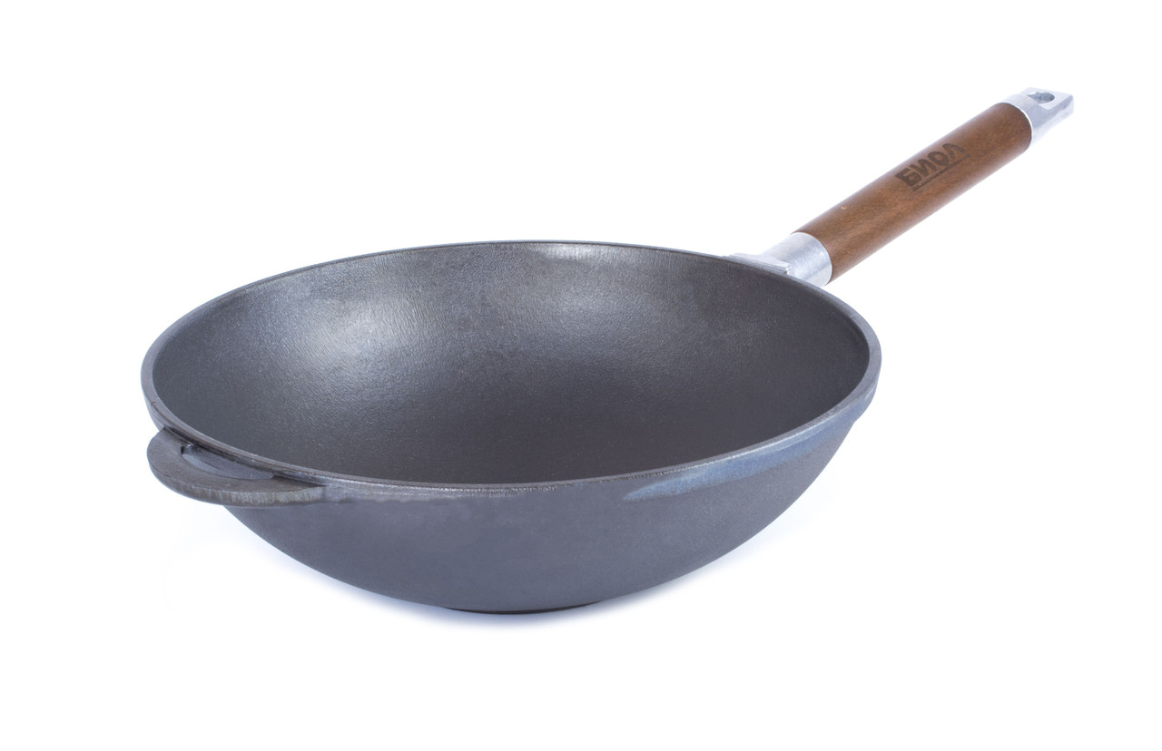 

Сковорода чугунная Биол WOK 26 см 1526