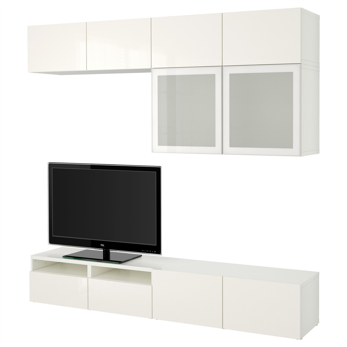 

Шкаф для ТВ IKEA БЕСТО белый 491.925.40