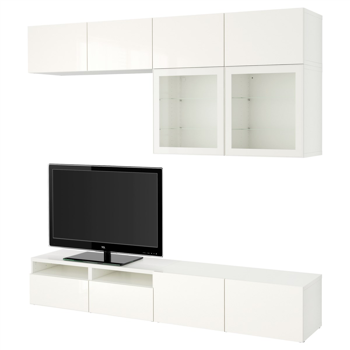 

Шкаф для ТВ IKEA БЕСТО белый 991.926.08