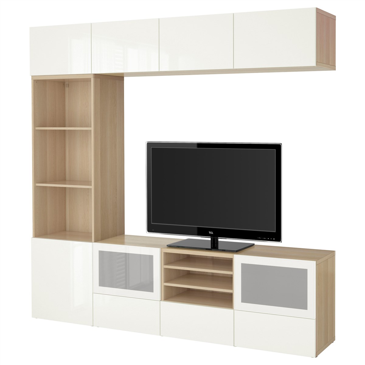 

Шкаф для ТВ IKEA БЕСТО под беленый дуб 991.950.08