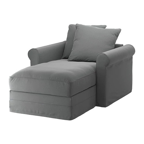 

Козетка IKEA GRÖNLID люнген средне-серый 192.560.29
