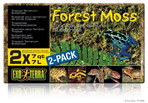 

Наполнитель для террариума "Лесной мох" ExoTerra Forest Moss 7 л.