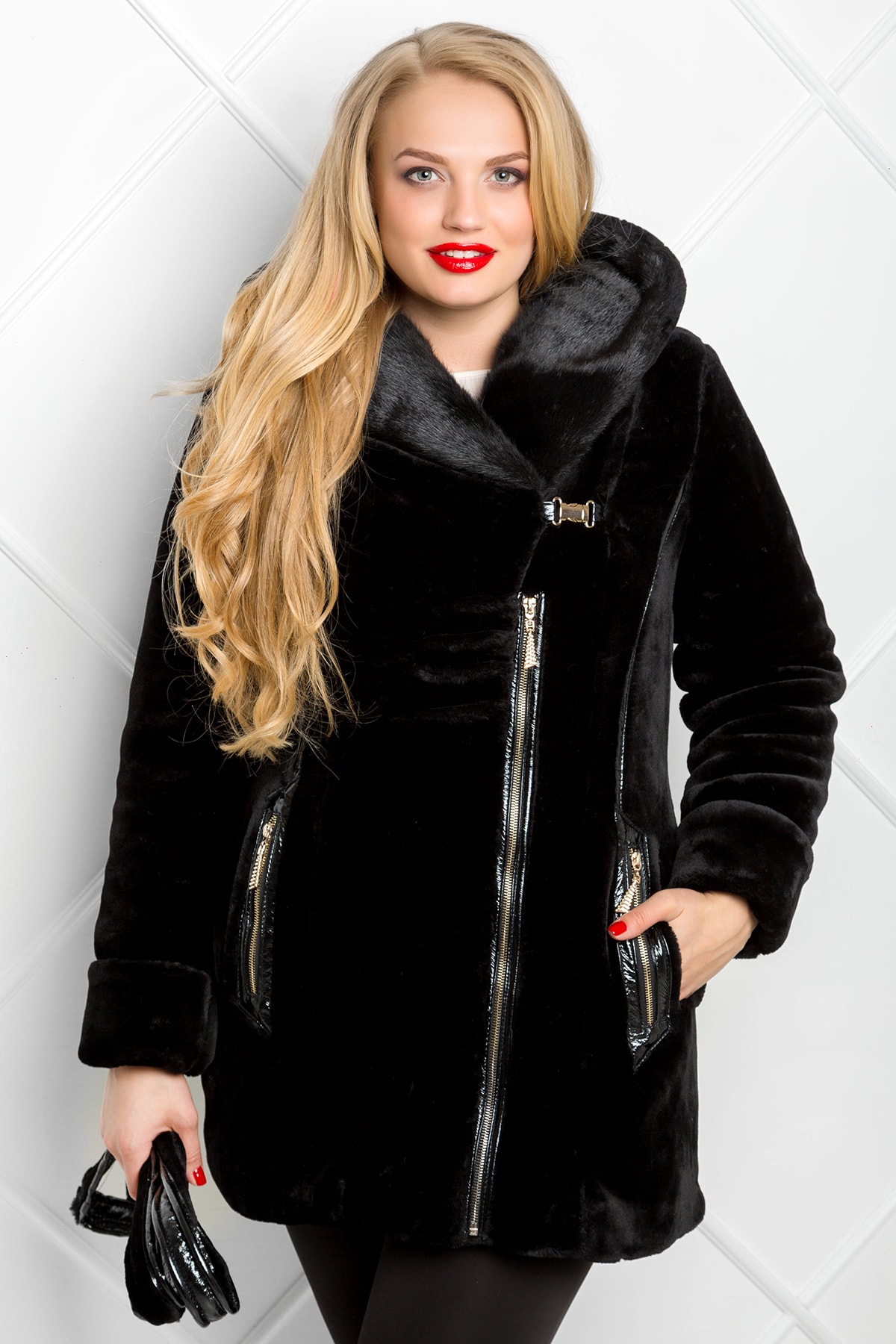 

Полушубок Miorichi М-2002 52 Черный (02002-b-black52)